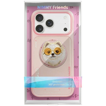 Nimmy Glasses Cool Dog MagSafe Case for iPhone 17 - Pink_1