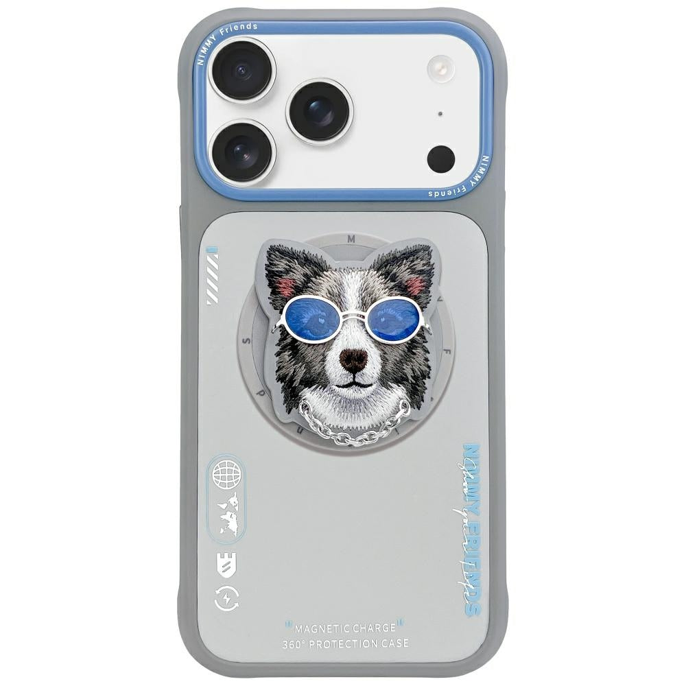 Nimmy Glasses Cool nag MagSafe case for iPhone 17 - gray_0