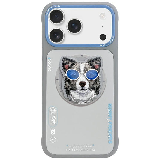 Nimmy Glasses Cool nag MagSafe case for iPhone 17 - gray_0