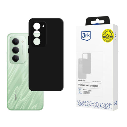 3mk Silicone Case for Xiaomi Redmi 15 4G / 15 5G - Black_0