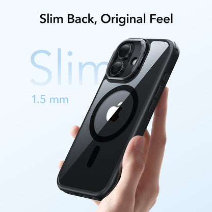 ESR Classic Hybrid Kickstand MagSafe Case for iPhone 17 - Clear Black_4