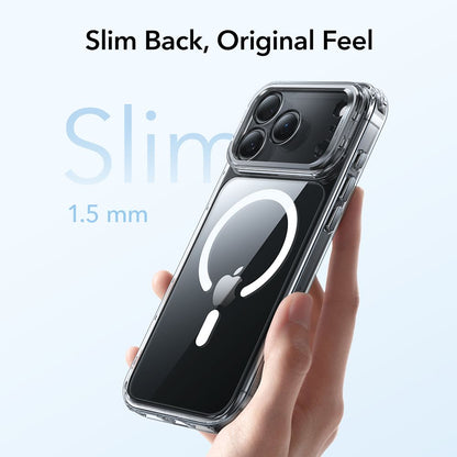 ESR Classic Hybrid Kickstand MagSafe Case for iPhone 17 Pro Max - Clear_4