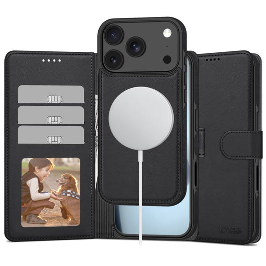 Tech-Protect Wallet MagSafe Case for iPhone 17 Pro Max - Matte Black_0