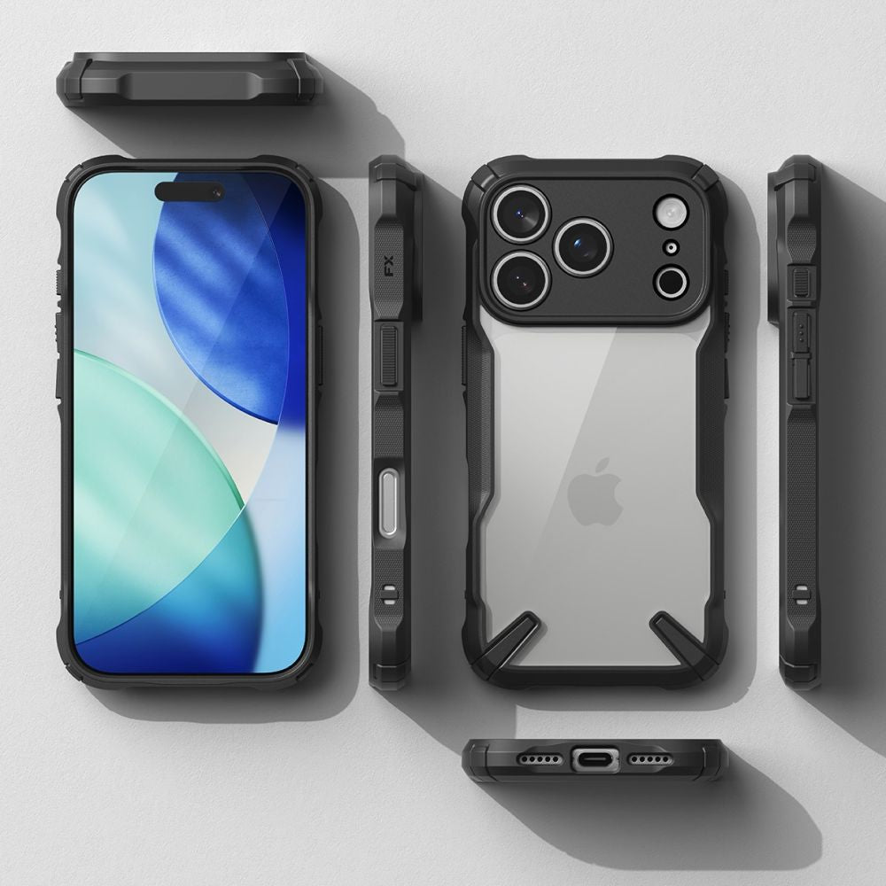 Ringke Fusion X Case for iPhone 17 Pro Max - Black_4