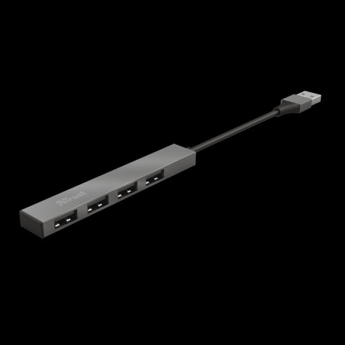 HALYX HUB MINI USB-A 2.0 A 4 PORTE USB-A 2.0 - ALLUMINIO_2