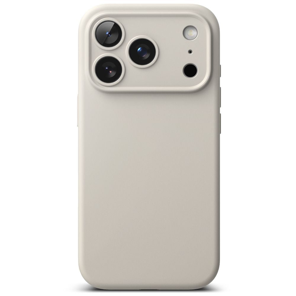 Ringke Silicone Magnetic MagSafe Case for iPhone 17 Pro Max - Beige_3