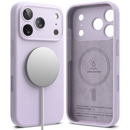 Ringke Silicone Magnetic MagSafe Case for iPhone 17 Pro Max - Purple_1