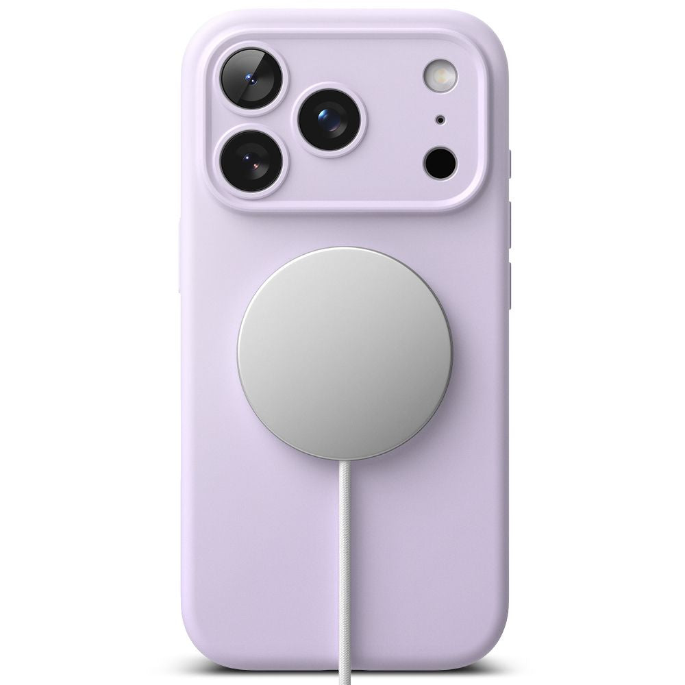 Ringke Silicone Magnetic MagSafe Case for iPhone 17 Pro Max - Purple_4