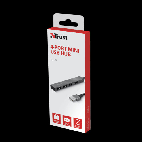 HALYX HUB MINI USB-A 2.0 A 4 PORTE USB-A 2.0 - ALLUMINIO_6