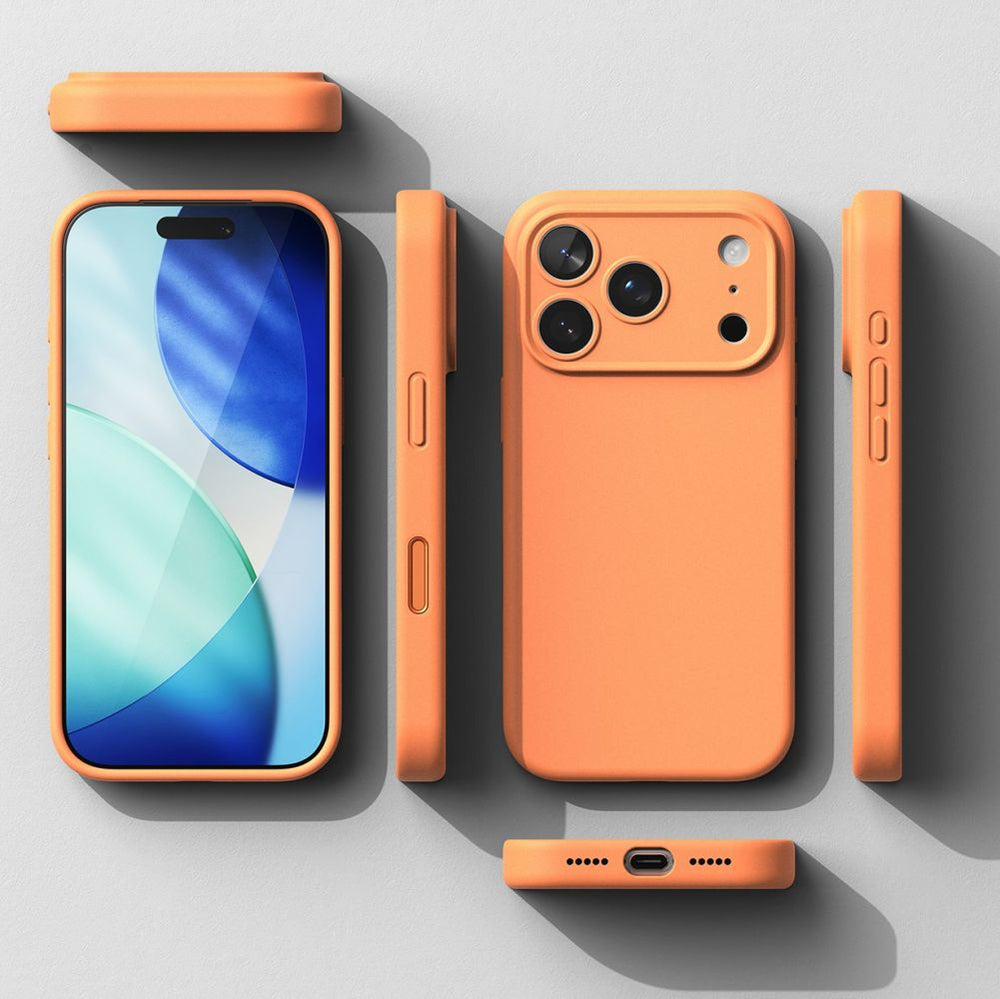Ringke Silicone Magnetic MagSafe Case for iPhone 17 Pro Max - Orange_6