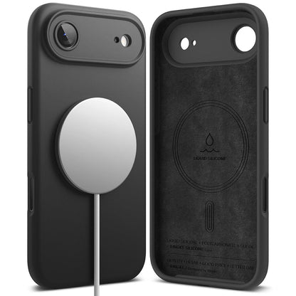Ringke Silicone Magnetic MagSafe Case for iPhone 17 Air - Black_1