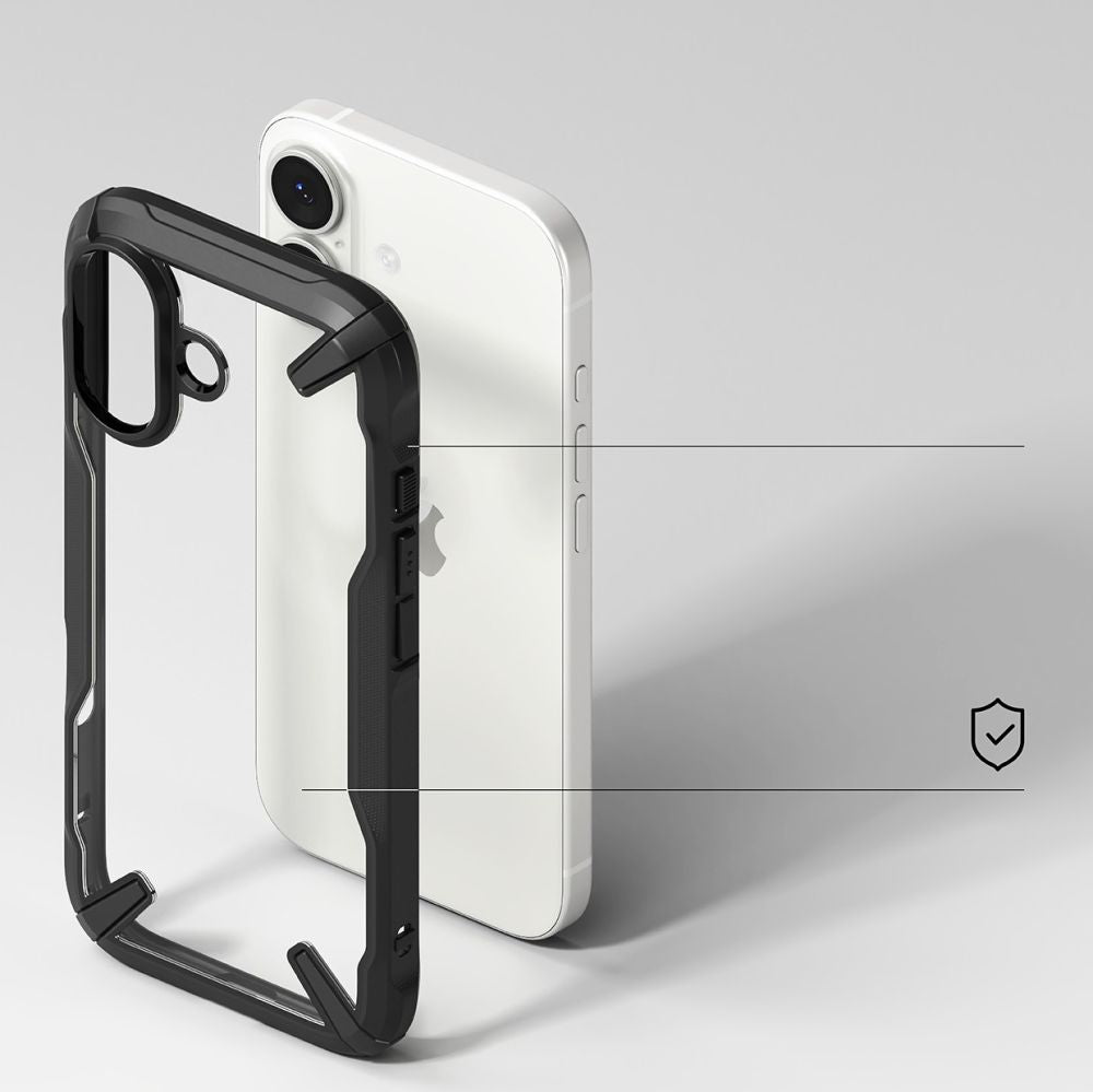 Ringke Fusion X Case for iPhone 17 - Black_3