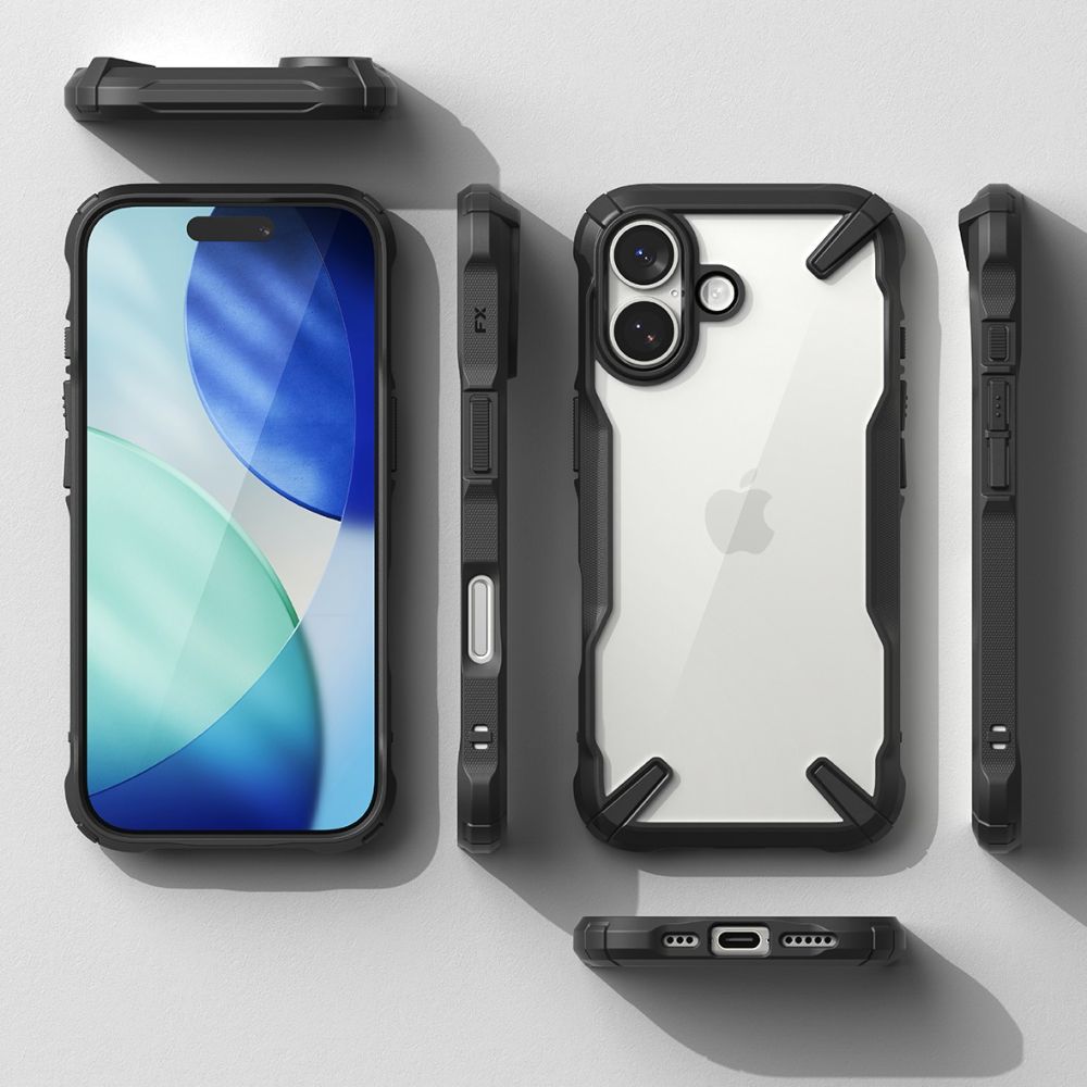 Ringke Fusion X Case for iPhone 17 - Black_4