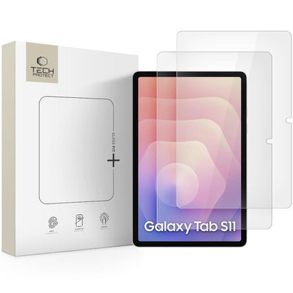 Tech-Protect Glass Fit+ 2-pack tempered glass for Samsung Galaxy Tab S11 11.0 - transparent_0