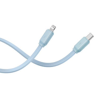 Baseus Qpow2 20000mAh 22.5W Powerbank with Dual Cable with Digital Display + Baseus Simple USB-C 3A Cable 0.3m (White) - Blue_5
