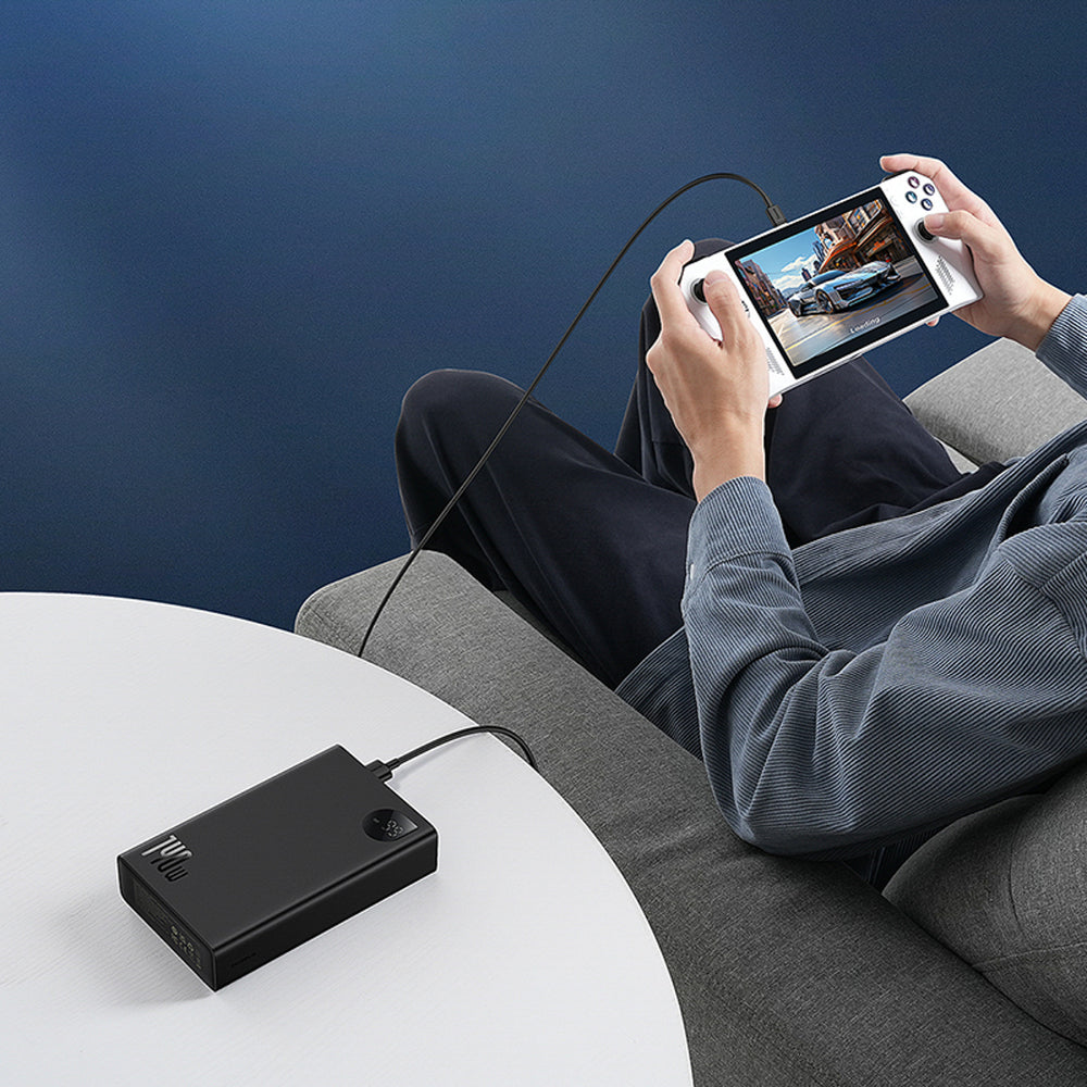 Baseus Adaman 24000mAh 140W Powerbank with Digital Display and Baseus Superior USB-C 240W (48V/5A) 1m Cable - Black_9