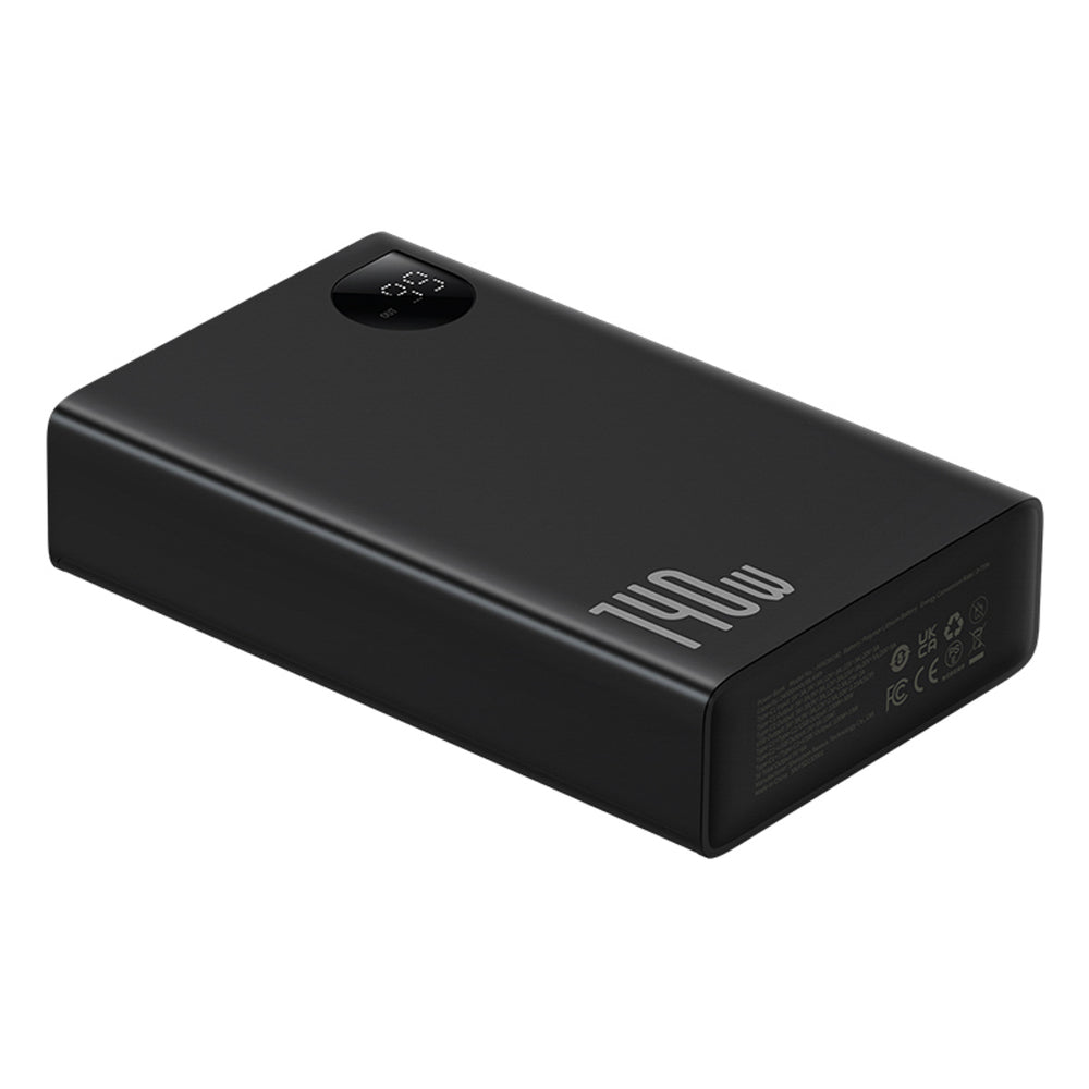 Baseus Adaman 24000mAh 140W Powerbank with Digital Display and Baseus Superior USB-C 240W (48V/5A) 1m Cable - Black_3