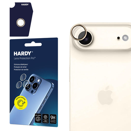 3mk HARDY Lens Protection Pro lens glass for iPhone 17 Air - gold_0