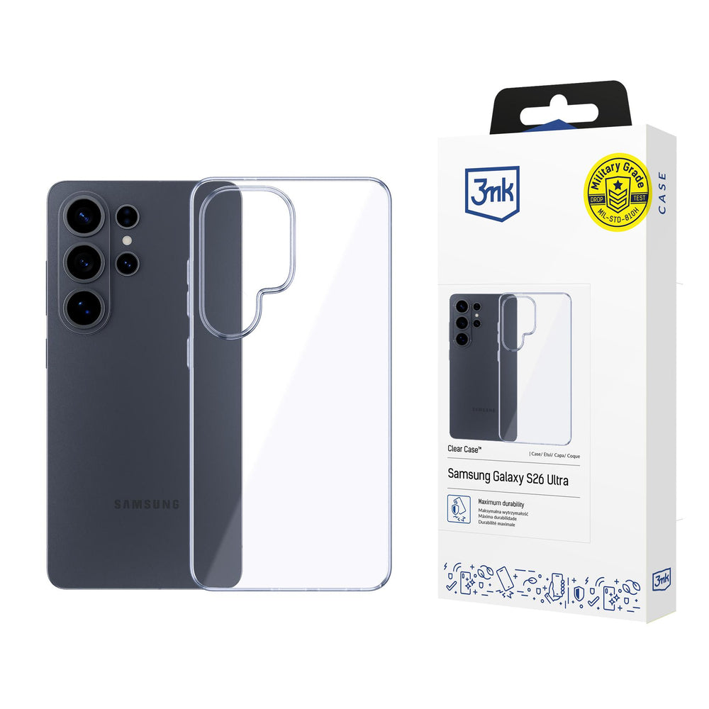 3mk Clear Case for Samsung Galaxy S26 Ultra - transparent_0
