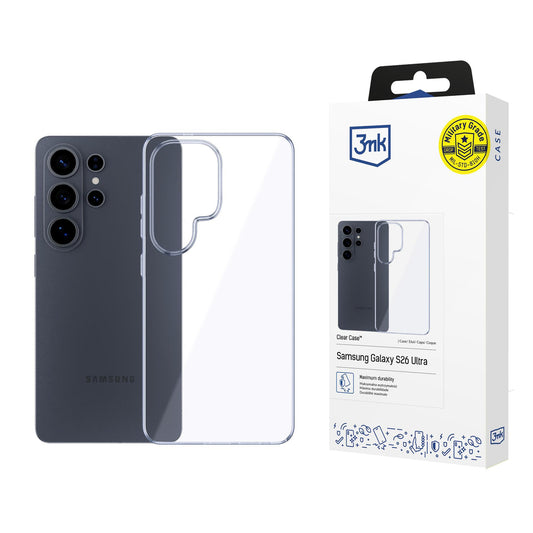 3mk Clear Case for Samsung Galaxy S26 Ultra - transparent_0