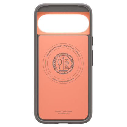 Spigen Nano Pop Mag MagSafe Case for Google Pixel 10 / 10 Pro - Gray-Orange_4