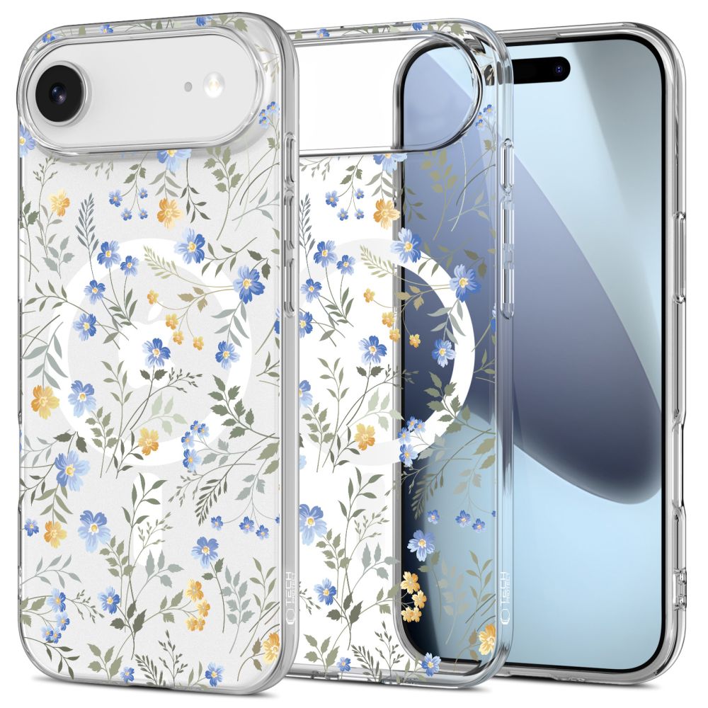 Tech-Protect FlexAir MagSafe Case for iPhone 17 Air - Daisies with Leaves_0