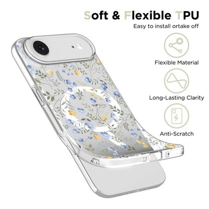 Tech-Protect FlexAir MagSafe Case for iPhone 17 Air - Daisies with Leaves_2
