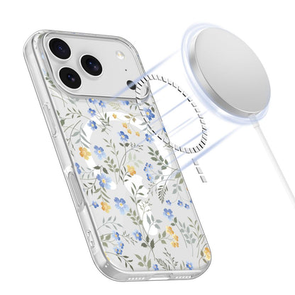 Tech-Protect FlexAir MagSafe Case for iPhone 17 Pro Max - Daisies with Leaves_1