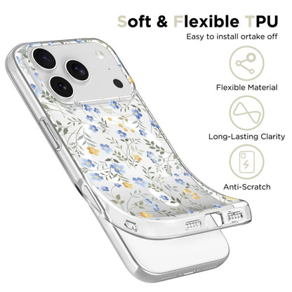 Tech-Protect FlexAir MagSafe Case for iPhone 17 Pro Max - Daisies with Leaves_2