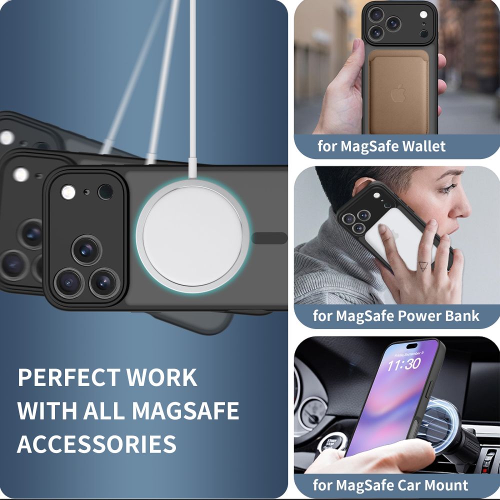 Tech-Protect BasicMag MagSafe Case for iPhone 17 Pro Max - Matte Black_2