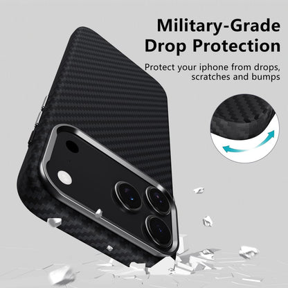 Tech-Protect Ion Carbon MagSafe Case for iPhone 17 Pro Max - Gray/Black_3