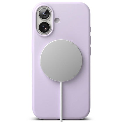 Ringke Silicone Magnetic MagSafe Case for iPhone 17 - Purple_4