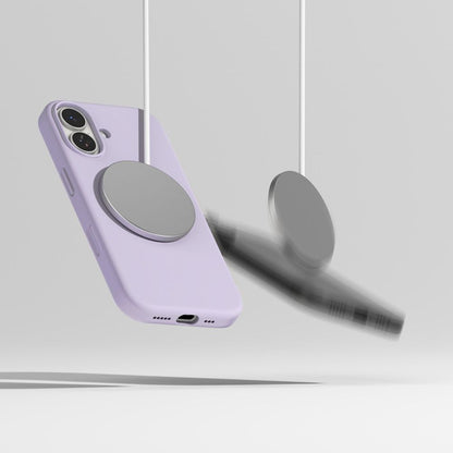 Ringke Silicone Magnetic MagSafe Case for iPhone 17 - Purple_7