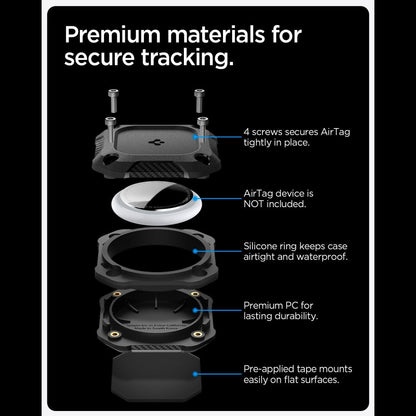 Spigen Tough Armor Case for AirTag 1/2 - Black_14