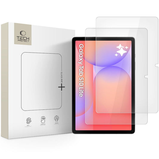 Tech-Protect Glass Fit+ 2-pack tempered glass for Samsung Galaxy Tab S10 Lite 10.9 X400 / X406B - transparent_0
