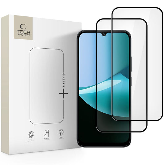 Tech-Protect Glass Fit+ 2-pack tempered glass Xiaomi Redmi 15C / Poco C85 - black_0