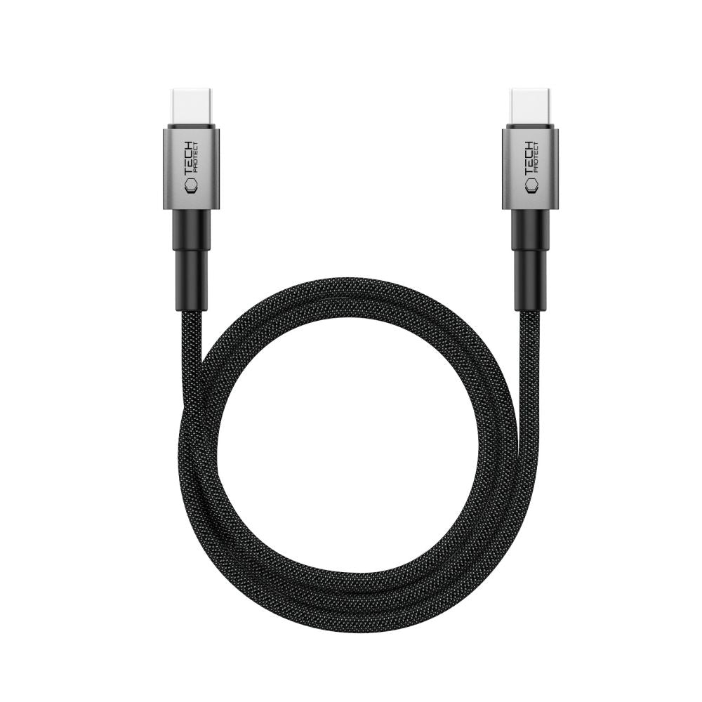 Tech-Protect Ultraboost DNA MagTwist USB-C PD Cable 100W / 5A 200 cm - Gray_1