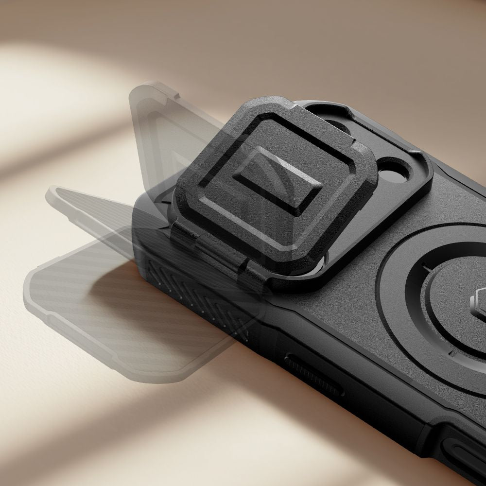 Tech-Protect Kevlar MagSafe case for iPhone 17 Pro - black_5