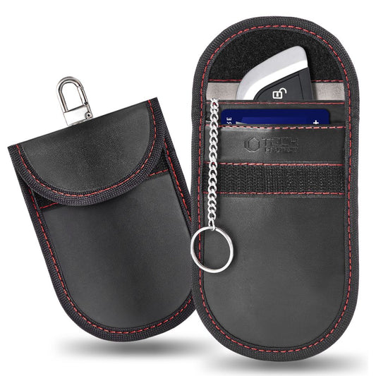 Tech-Protect KLR100 RFID Case - Black and Red_0