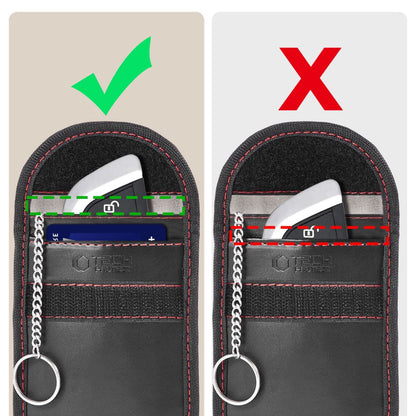 Tech-Protect KLR100 RFID Case - Black and Red_6