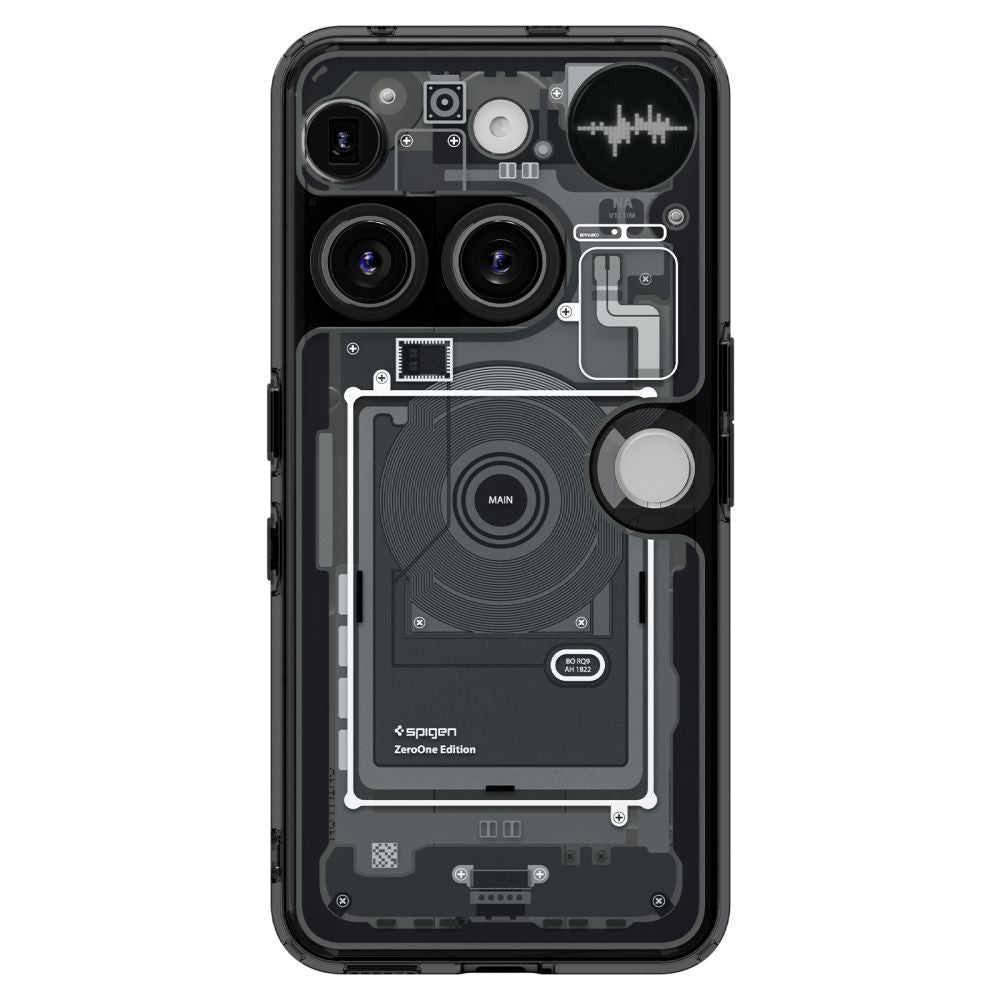 Spigen Ultra Hybrid Case for Nothing Phone 3 Zero One - Transparent_2