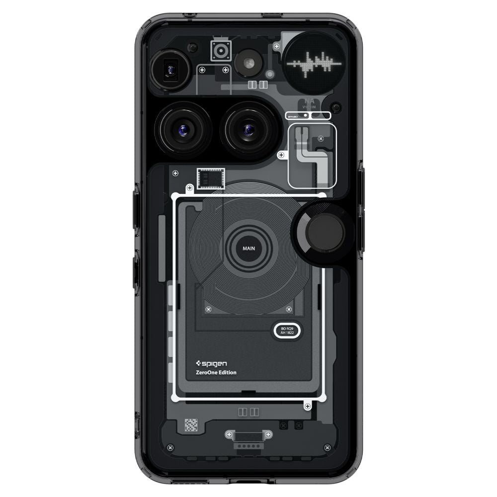 Spigen Ultra Hybrid Case for Nothing Phone 3 Zero One - Transparent_3