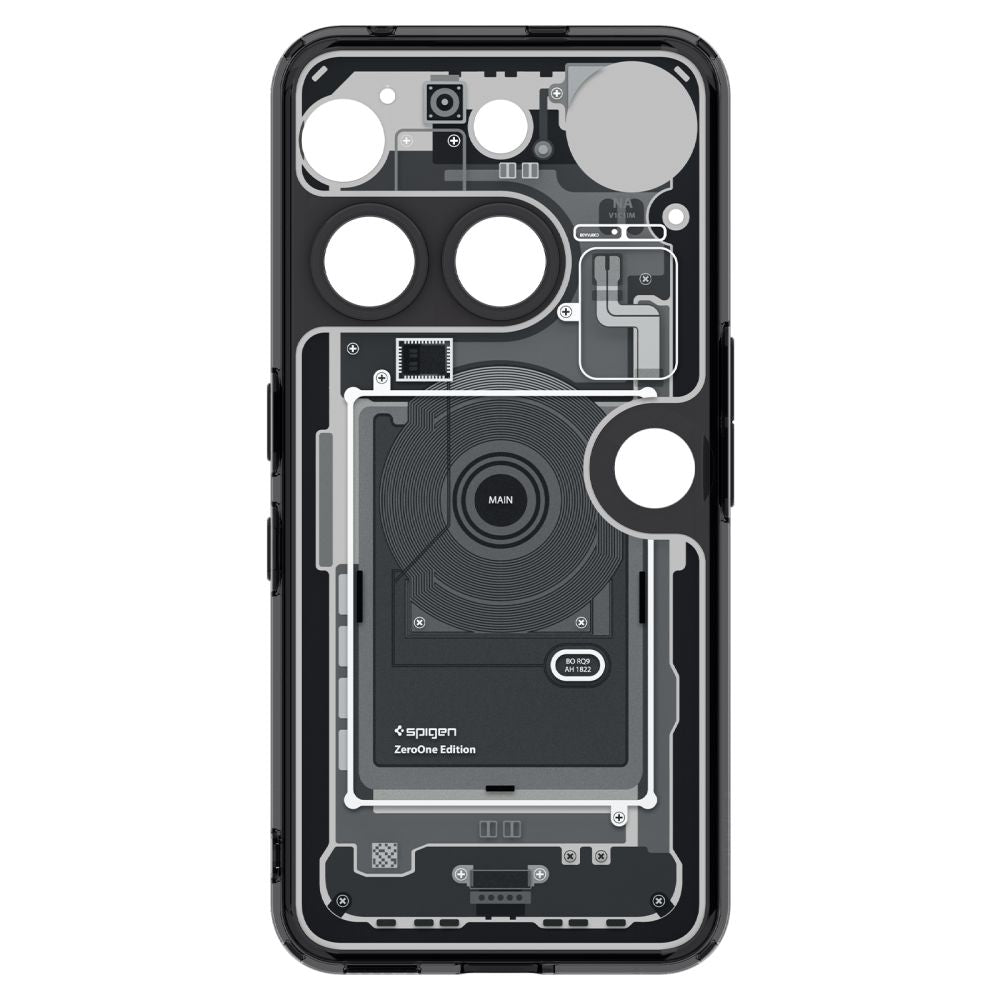 Spigen Ultra Hybrid Case for Nothing Phone 3 Zero One - Transparent_4