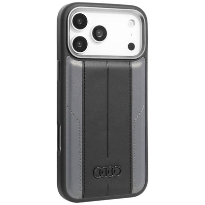 Audi A6 Synthetic Leather MagSafe Case for iPhone 17 Pro Max - Black_1