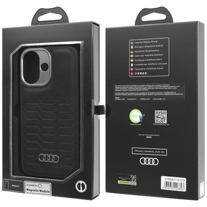 Audi GT Synthetic Leather MagSafe case for iPhone 17 - black_9