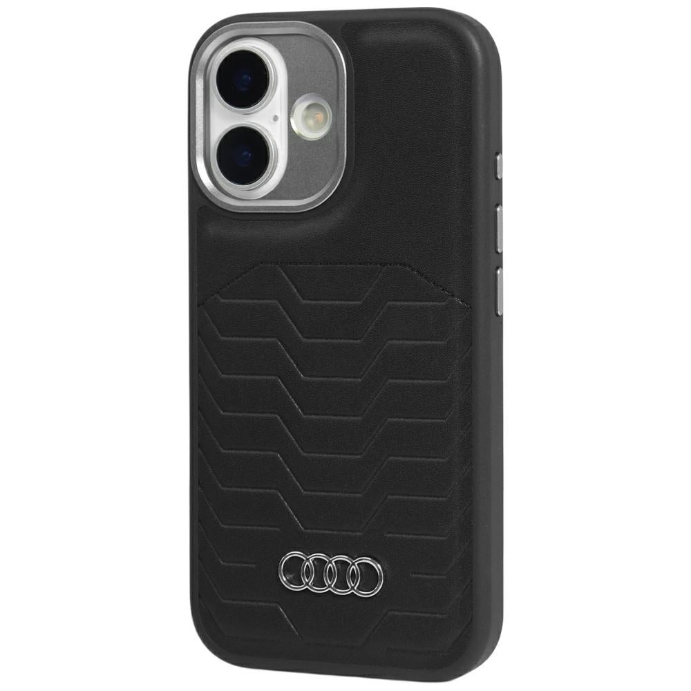 Audi GT Synthetic Leather MagSafe case for iPhone 17 - black_2