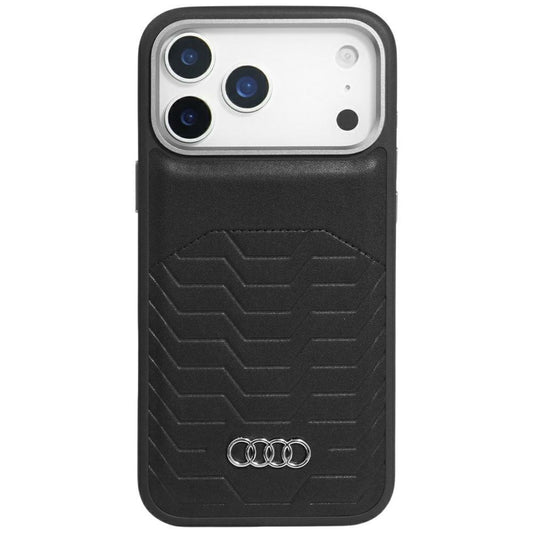 Audi GT Synthetic Leather MagSafe case for iPhone 17 Pro - black_0