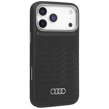 Audi GT Synthetic Leather MagSafe case for iPhone 17 Pro - black_1
