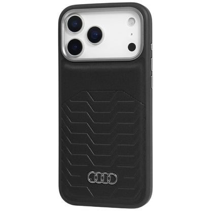 Audi GT Synthetic Leather MagSafe Case for iPhone 17 Pro Max - Black_2