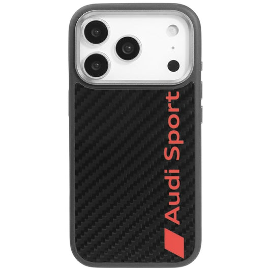 Audi R8 Carbon Fiber MagSafe Case for iPhone 17 Pro - Black_0